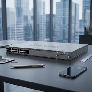 EX4300-24P EX4300 Series <b>Ethernet</b> <b>Switches</b> Layer 3 <b>Switch</b> 24 Ports Network Enterprise EX4300-24P - Product Image 1