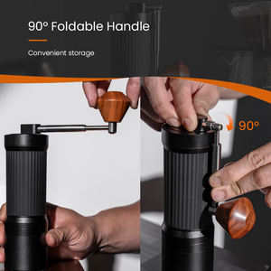 Moulin à café manuel à poignée pliable en acier inoxydable 7 étoiles - Product Image 6