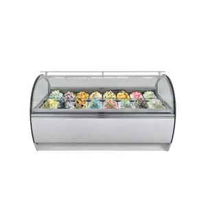 Prosky nuovo Design prezzo economico ghiaccioli da tavolo a bassa temperatura congelatori a tre strati con Display per gelato