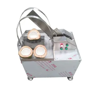 Vegetable Fruit Halve Machine Automatic Coconut Water Collector Coconut Cutting Machine