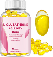 Capsules de collagène multi-vitamines à marque privée, huile de poisson, protéines, blanchiment de la peau pour adultes, non destiné aux femmes enceintes, saveur personnalisée