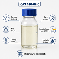 Éthyl Cyanoéthyl Aniline CAS 148-87-8 98,8% C11H14N2 Intermédiaire de Synthèse Organique Matière Première Chimique pour Colorants 200kg/tambour