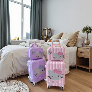 עיצוב חמוד הנמכר ביותר 13 & 24 אינץ 'קל משקל ידידותי לסביבה עמיד לשאת-על מטען להגדיר עבור בנות - Product Image 2