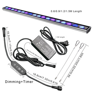 Lámpara LED <span class=keywords><strong>para</strong></span> <span class=keywords><strong>Acuario</strong></span> Reef, Chip Dual, Luz Azul <span class=keywords><strong>UV</strong></span>, Lámpara LED <span class=keywords><strong>para</strong></span> <span class=keywords><strong>Acuario</strong></span> <span class=keywords><strong>Marino</strong></span>, Corales, Peces, Lámpara LED Day Plus con Atenuación - Product Image 5