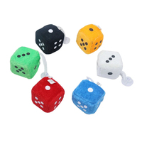 QP081 décorations intérieures de voiture rétroviseur pendentif Cube pendentif jouets en peluche pour enfants accessoires intérieurs pour enfants