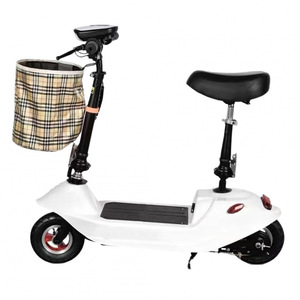 Little Dolphin Mini Electric Scooter Brushless Motor Foldable 15 25km Range Led Lighting Unisex Commuter Scooter - Product Image 5