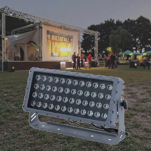 Ip65 Không Thấm Nước Ngoài Trời 48Pcs 10W 4in1 Rgbw <span class=keywords><strong>LED</strong></span> Tường Máy Giặt Nhẹ Lũ Lụt Đèn Dmx512 Điều Khiển Cho Xây Dựng Sân Khấu Sử Dụng Thành Phố Màu Sắc Ánh Sáng - Product Image 1