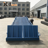 Rampe de quai mobile haute capacité, structure hydraulique flexible pour la logistique portuaire, scénarios de chargement et de déchargement temporaires