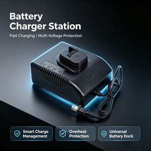 แบตเตอรี่ลิเธียมไอออน18โวลต์ที่สามารถชาร์จได้สำหรับสแน็ปอิน CTC620 CTC420ที่ชาร์จแบตเตอรี่ CTB4185 CTB6185 CTB4187 - Product Image 4