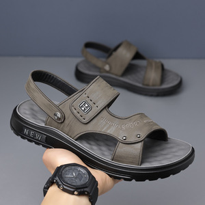 รองเท้าแตะระบายอากาศสำหรับผู้ชาย พื้นรองเท้ายางสูง 0.25 นิ้ว รองเท้าชายหาด สไตล์ลำลองแบบสปอร์ต - Product Image 3