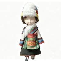 Vêtements pour poupées de 6 pouces, personnalisation en gros, prix de gros, durables pour BJD 1/12 (corps nu)