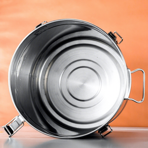 Baril de transport conique en acier inoxydable 304, scellé et épaissi, au design moderne et épuré, pour l'huile d'arachide, le lait, le <span class=keywords><strong>vin</strong></span> et le thé - Product Image 3