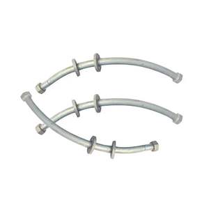 בורג קטע צינור המטרו הסיטונאי עבור קשת המנהרה קשת מיוחדת מגן מגולוון dacromet עם ראש משושה - Product Image 4