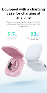 Anneau intelligent R12 pour femmes et hommes, directement de l'usine, tracker de fitness, fréquence cardiaque, oxygène sanguin, santé, étanche, anneau intelligent en céramique R12 - Product Image 3