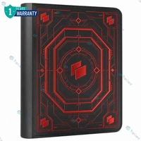 Album de rangement pour cartes TC pour enfants, garçons et filles, cartes de sport TCG, porte-cartes en cuir PU avec fermeture éclair et pochettes, cadeau
