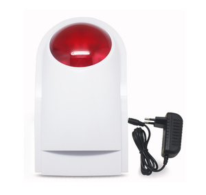 <span class=keywords><strong>GSM</strong></span>报警系统防水110Db带频闪灯的无线频闪警报器 - Product Image 1