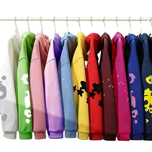 Felpa con Cappuccio da <span class=keywords><strong>Uomo</strong></span> in Cotone di Alta Qualità 420g, Pullover <span class=keywords><strong>Streetwear</strong></span> Pesante 555, Vendita all'Ingrosso - Product Image 1