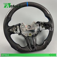 Pour Hyundai 2018-2026 Elantra N I20N I30N N-line : Volant personnalisé en fibre de carbone véritable pour améliorer l'intérieur