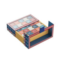 Coffret cadeau personnalisé à double porte avec calendrier coffret cadeau Boîte aveugle Boîte mystère Boîte en papier créative haut de gamme Cadeaux d'anniversaire