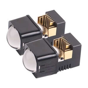 Sanvi M15S 35W Mini Car Motor <b>LED</b> Headlights New Arrival 1.5 Inch Matrix High & Low Beam Bi <b>Led</b> <b>Projector</b> Lens Headlights - Product Image 1