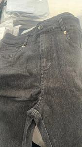 กางเกงยีนส์เอวสูงและยก<span class=keywords><strong>สะโพก</strong></span>ขนา<span class=keywords><strong>ด</strong></span>ใหญ่ของผู้หญิงกางเกงขา<span class=keywords><strong>ด</strong></span>รุ่งริ่งสำหรับ XS-4XL - Product Image 4