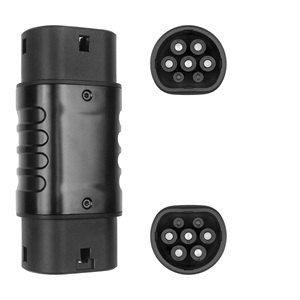 Adaptateur de charge EV 32A GB/T vers Type 2, convertisseur AC pour voitures électriques Type 2, charge rapide portable triphasée, directement de l'usine - Product Image 2