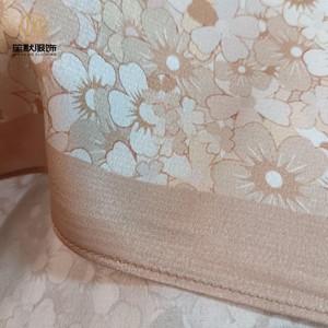 Shengmo bong bóng satin bé đường may 110*110cm in Khăn trùm đầu Muslim khăn choàng nhà máy bán buôn tùy chỉnh thiết kế kích thước Logo - Product Image 6