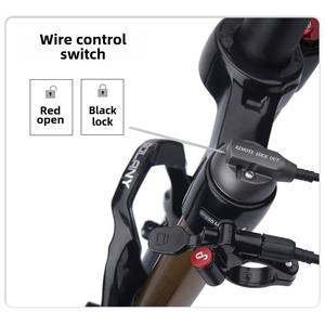 Bolany 26\" 27.5\" Vélo de route en alliage de magnésium <span class=keywords><strong>Suspension</strong></span> avant avec fourche à dégagement rapide Absorption des chocs à pression d'air BMX - Product Image 4