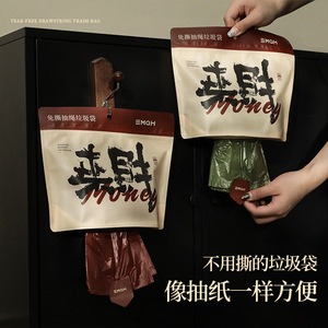Drawstring Garbage Bags 80 Pcs Thickened Tear Resistant Red For Kitchen And Living Room Use - Product Image 3