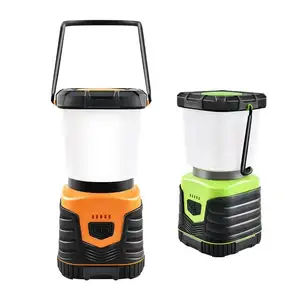 Portable Small Camping lampara LED Lantern Lamp 3*D battery Led Hanging Retro Hanging Camping Light Lantern Outdoor