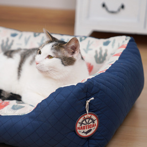 Cama Refrigerante para Mascotas, Rectangular, Relleno de Fibra de Poliéster, para Perros y Gatos, Colchoneta Cómoda para Dormir en Verano, Lavable a Mano - Product Image 4