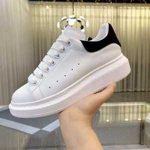 Chaussures décontractées polyvalentes pour hommes, à prix réduit, en gros, couleurs mélangées, respirantes, avec semelle intermédiaire épaisse en cuir véritable, pour la marche - Product Image 4