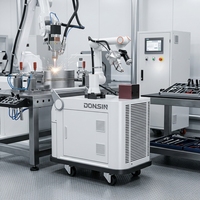 Cobot de soudage laser 6 axes DONSIN 1500W 2000W, soudeuse laser industrielle collaborative haute précision