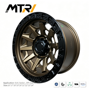 Rin de Aleación MTRI Bronze Rampart Todoterreno para SUV, 17x8.5, Rin de Alta Resistencia para Carga Pesada, Rin de Vehículo 4x4 - Product Image 3