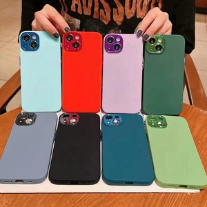 Funda protectora completa para teléfono móvil, funda para cámara de chica para iPhone 14/POCO C3/HOT9 <span class=keywords><strong>PLAY</strong></span>/1 + 8 PRO/Samsung A02S /A03S - Product Image 1