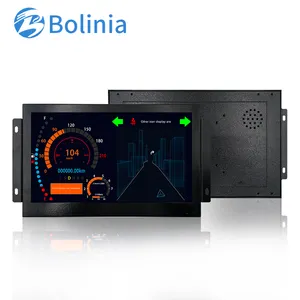 11.6 inch IPS 1366*768/1920*1080 HD-MI VGA AV BNC Resistive touch screen Metal Case TFT Open Frame Embedded industrial Monitor