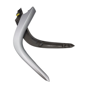 Sirui Dash <b>Frame</b> For Toyota Corolla 2009-2013 Silver <b>Plastic</b> Polished Finish Center Console Trim Strip - Product Image 3