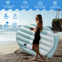 Tapis flottant en forme de dauphin Matelas de piscine Flotteur Enfants Adulte Tapis gonflable Flotteurs de piscine pour la natation Lac Beach Party