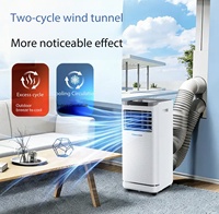 Aire Acondicionado Portátil Hisense de 12000 BTU, Eléctrico, Silencioso, de Bajo Consumo, con Función de Calefacción y Refrigeración, con Ruedas, para Sala de Estar
