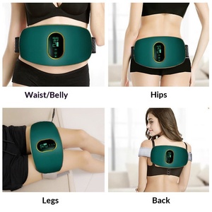 Massage Belt Heating Fitness <strong>Equipment</strong> Home Use Rechargeable Vibrating Machine <strong>Belly</strong> Reduction Multifunctional Waist Massager - Product Image 3