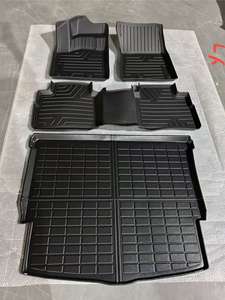 Tapis de voiture 3D imperméables en TPV de haute qualité, antidérapants, sur mesure, ensemble complet de 3 mm pour Nissan X-Trail Qashqai <span class=keywords><strong>Outlander</strong></span> Escape 2021-2025 - Product Image 2