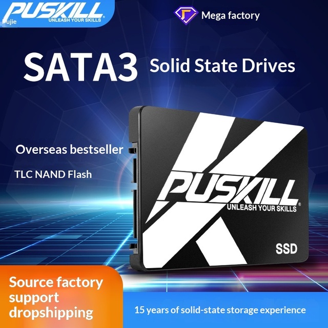 Puji Internal SATA 3.0 SSD 256G/512G 430MB/s Read/465MB/s Write for Desktop-Wholesale