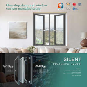 Sungye tác động nhiệt phá vỡ đôi kính kính nghiêng và biến cửa sổ và cửa nhôm đôi kính cửa sổ casements - Product Image 4