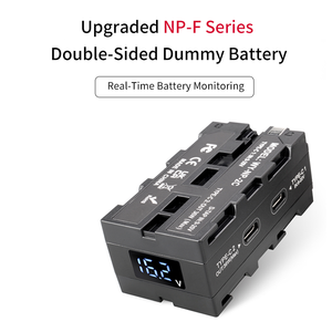 Batería simulada de doble cara serie 970/para luz LED para monitores <span class=keywords><strong>Atomos</strong></span> <span class=keywords><strong>Ninja</strong></span>/Shinobi para transmisor de vídeo DJI SDR - Product Image 2