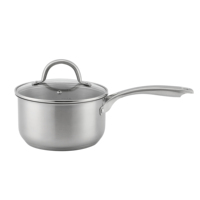 En Gros Ensemble de Batteries de Cuisine Personnalisées en Acier Inoxydable: Marmites, Casseroles et Poêles, 10 Pièces