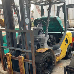 Premium <b>Used</b> Komatsu FD30 Forklift 3 Ton Diesel with Side Shifter and Two Stage Mast High Efficiency for Warehouse - Product Image 1