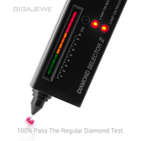 GIGAJEWE 3.5ct 7*9mm Pink Pixel Cut Moissanite Loose Stone Pierre de dureté de haute qualité avec de beaux pixels