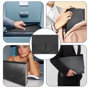 24-túi mở rộng PP tập tin thư mục A4 Kích thước accordion hệ thống nộp hồ sơ mở rộng hộp tài liệu hiệu quả tổ chức tập tin giấy - Product Image 3