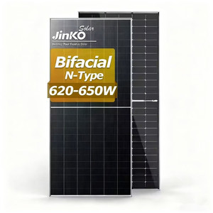 แผงโซลาร์เซลล์ชนิด N 620W 630 640 650 วัตต์ โมโน 66HL4M-BDV โมดูลพลังงานแสงอาทิตย์ ราคา JKM620-650N-66HL4M-BDV แบบสองหน้า Tiger Neo Solar Pa - Product Image 4