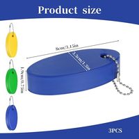 Porte-clés flottant en mousse avec logo personnalisé Porte-clés bateau flottant Porte-clés planche de surf étanche pour kayak voile natation